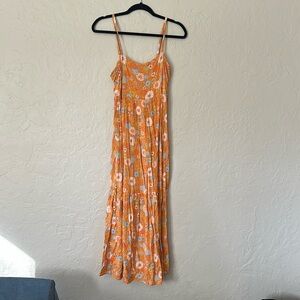 Pink Lily Floral Dress